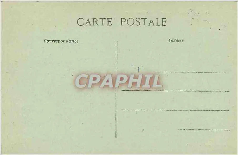 A Ponta do Raz — Vista geral — Coleção Villard, Quimper - Verso