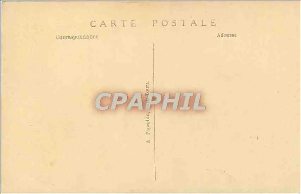 Parque de VERSAILLES — O Bassin d'Appollon — A.P. n°106 - Verso