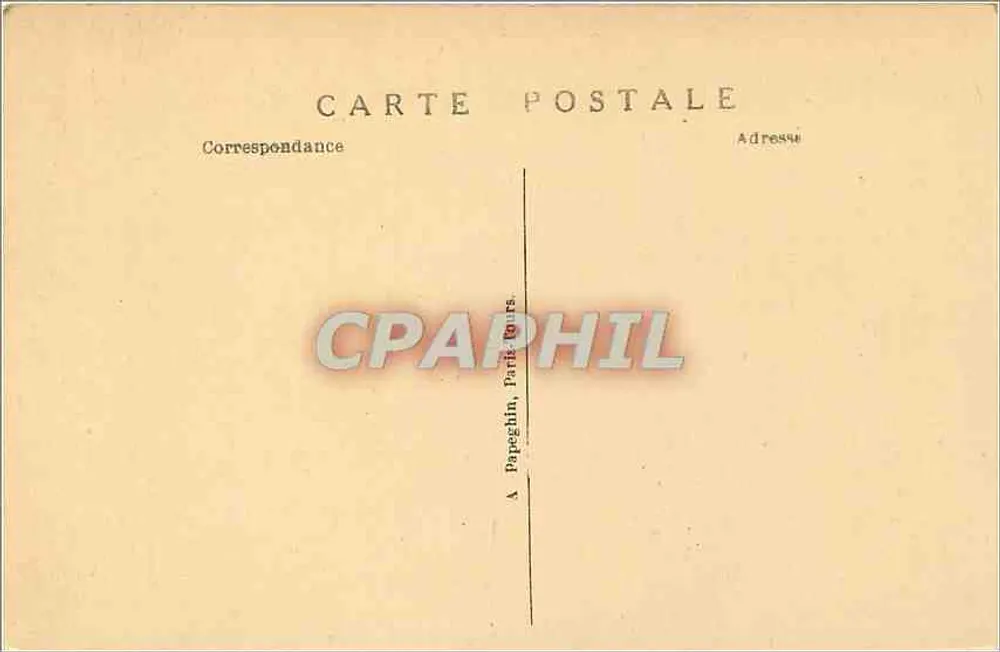 Versailles — O Parque — Os Banhos de Apolo — A. P. - Verso