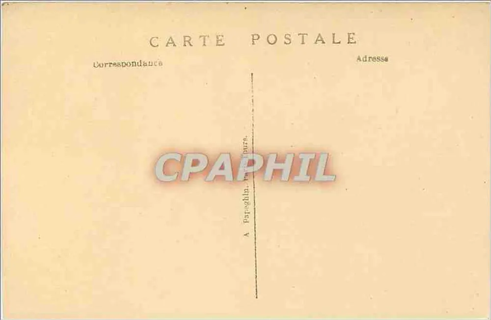 Versailles — O Parque — Bassin da Pirâmide — A. P. n°38 - Verso