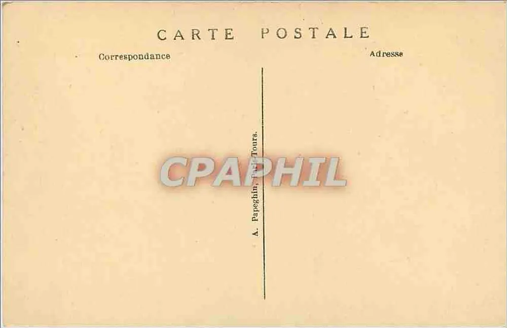 Versailles — Der Bassin des Wagens Apollons — A. P. - Rückseite