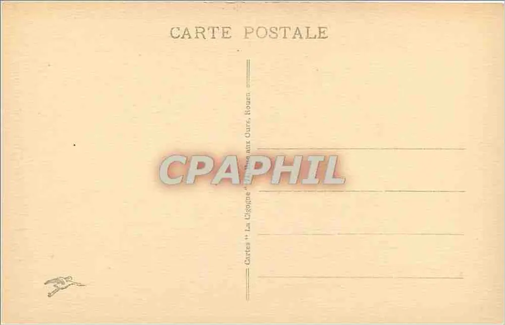 Rouen - Catedral - Conjunto — Editor: Cartes + La Cigogne, Rouen - Verso