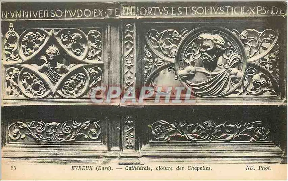 Evreux (Eure) — Cathedral, Closure of the Chapels — ND. Phot. - Front