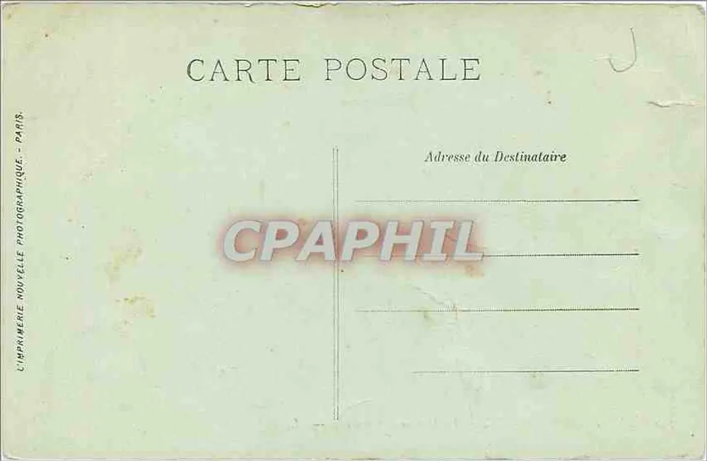 Arredores de Rouen — A Casa de Corneille — LL. L. Libebaud - Verso