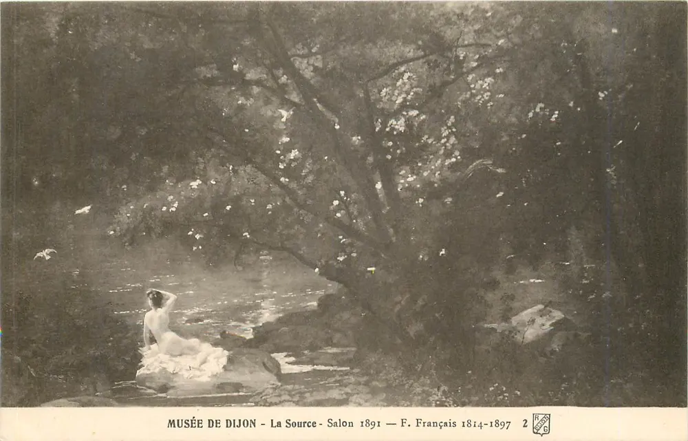 डिजॉन के म्यूजियम - स्रोत - 1891 के सलॉन — एफ. फ्रांस्वा 1814-1897 - आगे