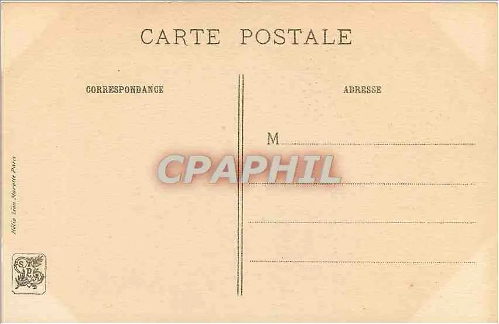 Madame de La Popelinière — portrait — M. Q. De La Tour, J. E. Bulloz, Editeur - Verso