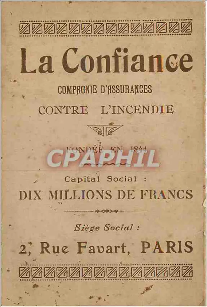Deux femmes sur un rocher — scène de mer — éditeur La Confiance, Paris - Verso