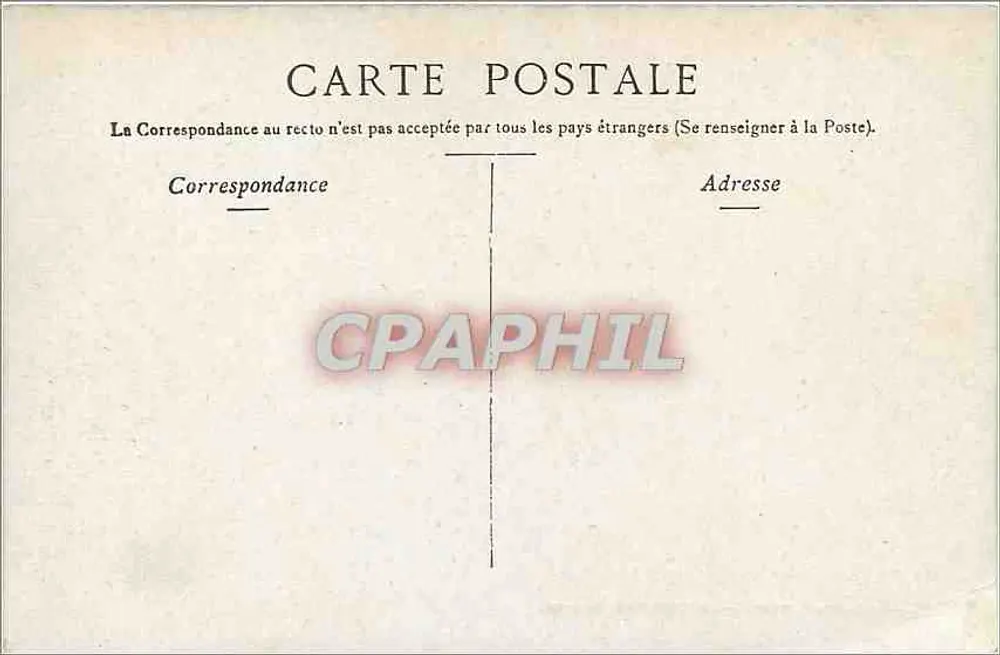 Vichy — Neuer Park — Schwanenteich — Staeper & Cie, Paris - Rückseite