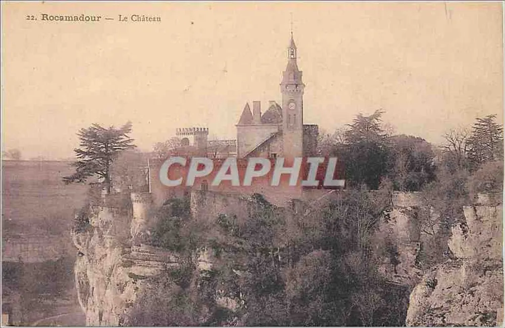 Rocamadour — O Castelo — Coleção Artística Delbnaud Aine - Frente