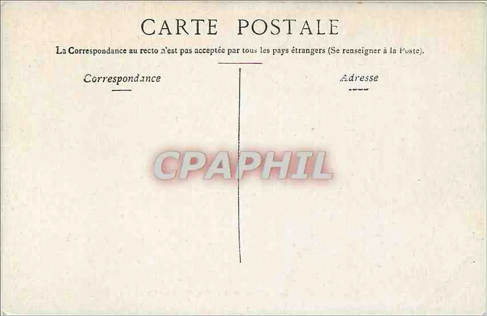 Vichy — Salle des fêtes du casino — STREACH PHIL - Verso
