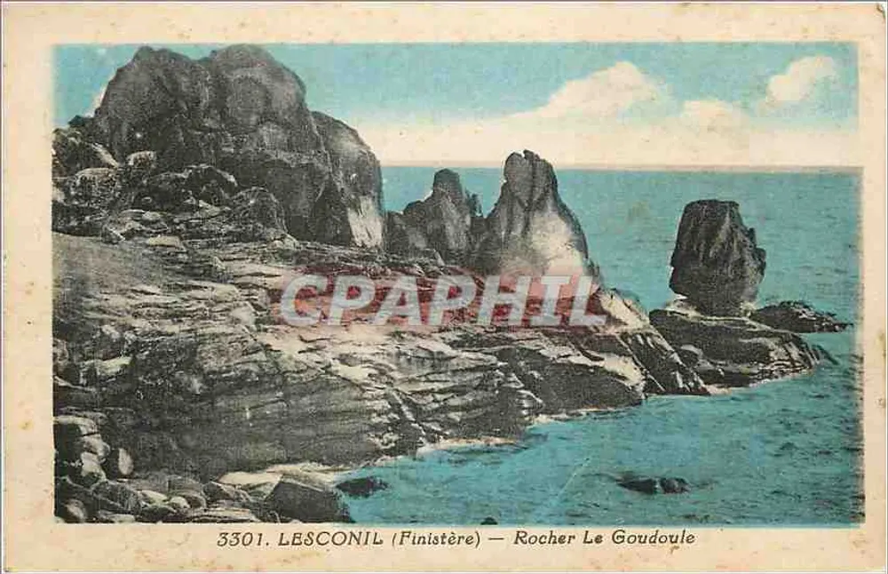 Lesconil (Finistère) — Rocca Le Goudoule — 3301 - Recto