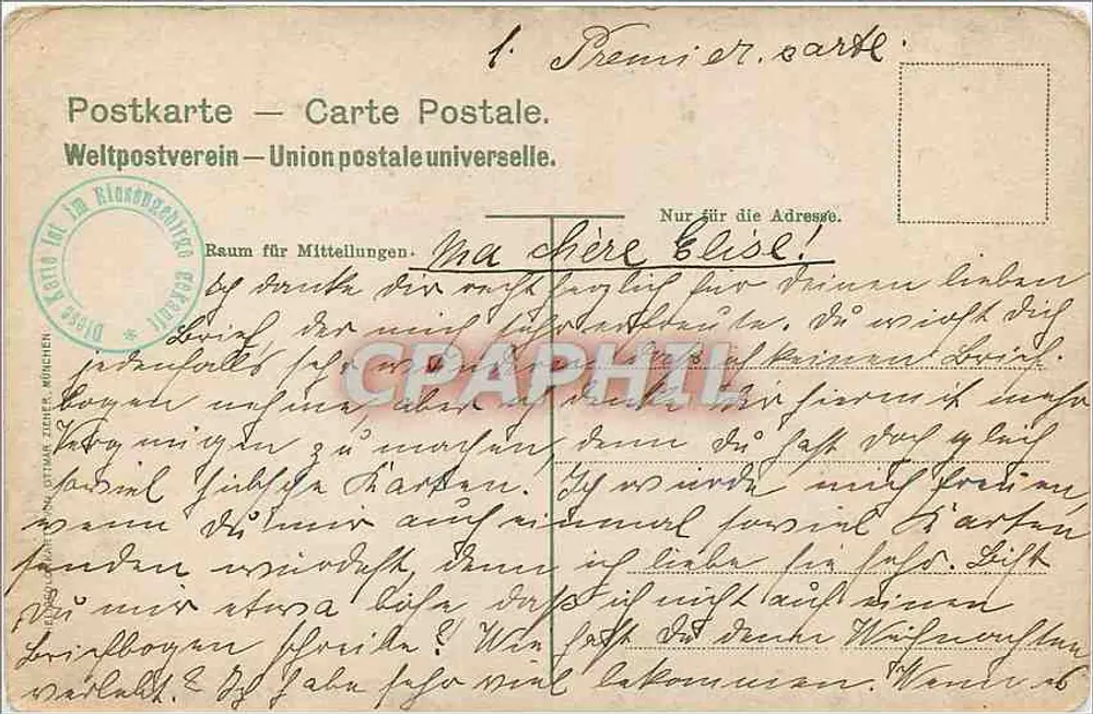 Ruínas do castelo de Kýnast-Ingeres — Riesengebirge — editor não identificado, número de série não visível - Verso
