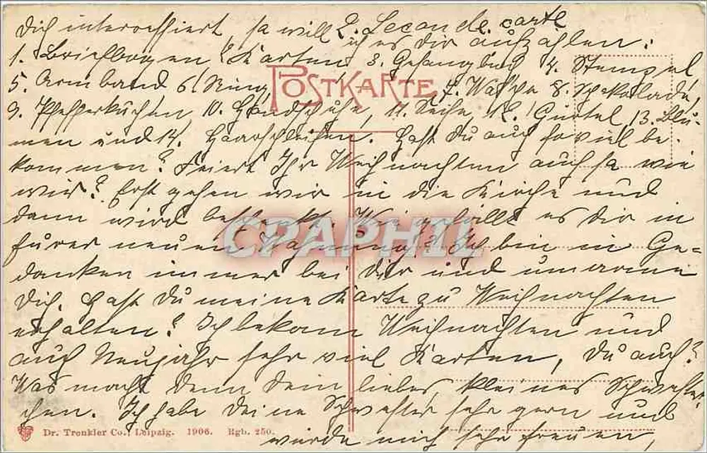 Hochstein — Jsergebirge — Dr. Trenkler Co., Leipzig - Verso