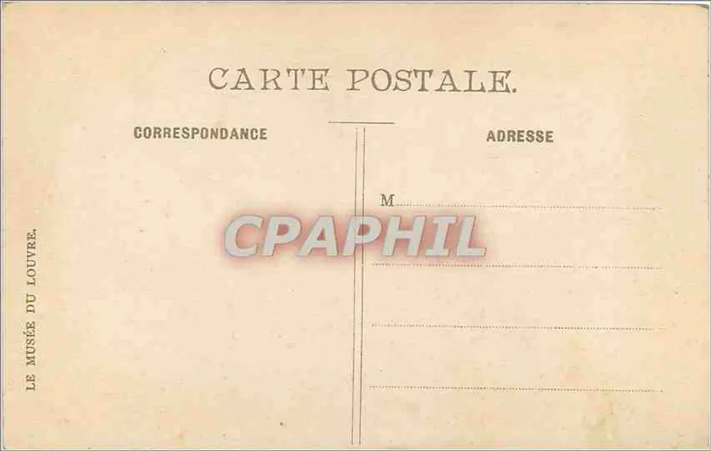 O Bénédictite — Chardin — Museu do Louvre - Verso