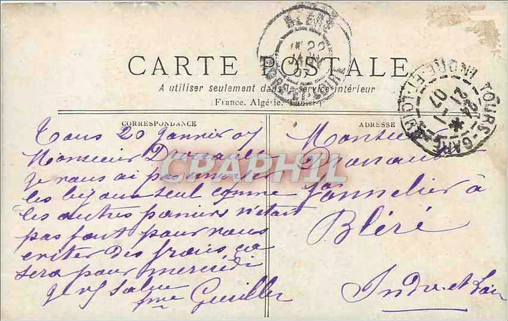 Um canto do Luxembourg — Paris — editor M.S.A.C. - Verso