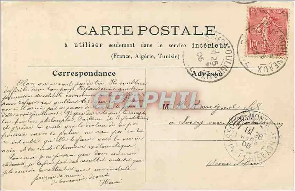 Denkmal Étienne Marcel — Quai de l'Hôtel-de-Ville — L. J. & Cie, Angoulême-Paris - Rückseite
