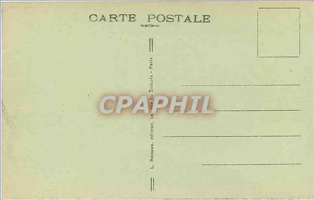 Paris - Panorama dos 10 Pontes — J. H. — n° 402 - Verso