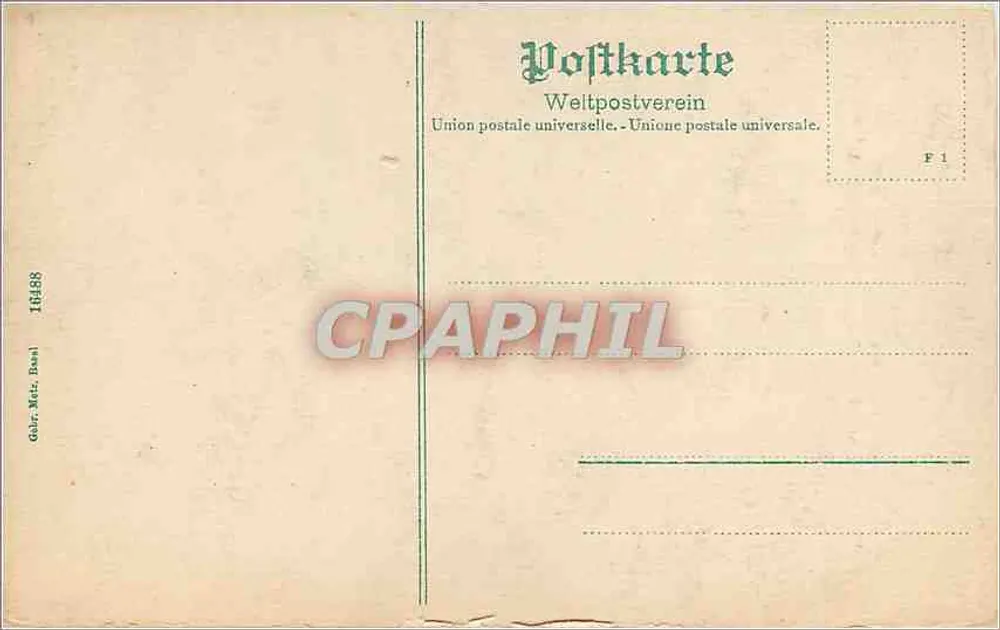 Basel — Le Jugement Dernier — Wandgemälde von Franz Dick, Rathaus, 16. Jahrhundert - Verso