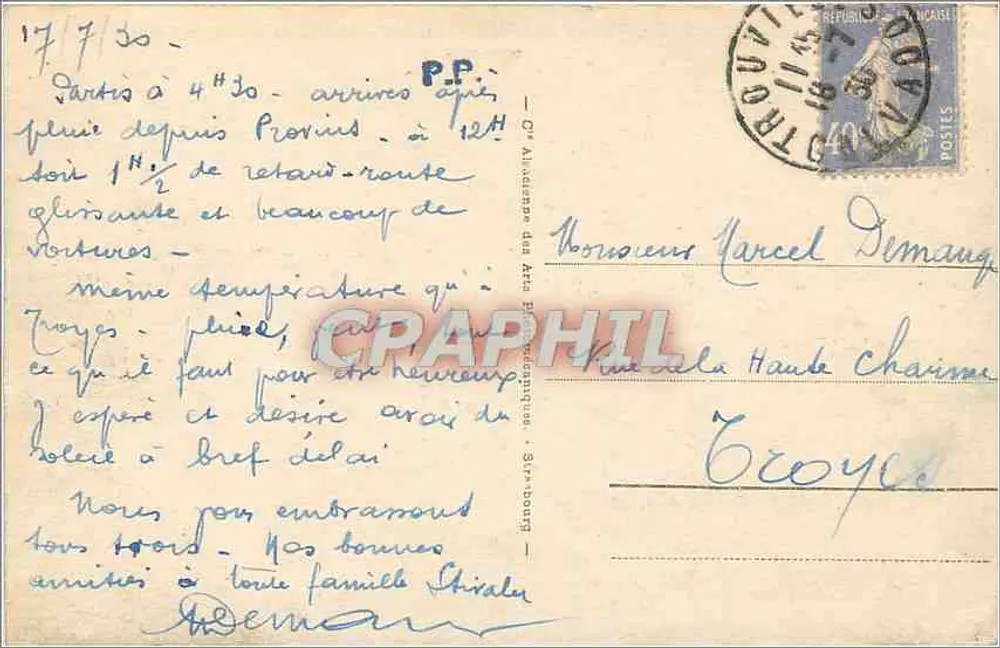 Deauville - Die blühende Strände - Blumenbeete und Normandy-Hôtel - Rückseite