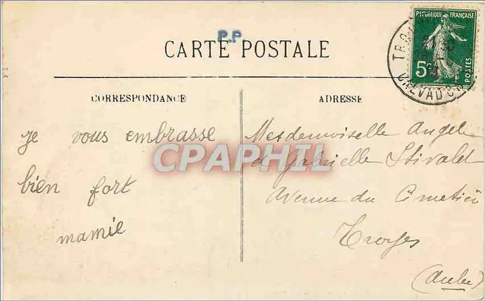 Trouville — La Plage et les Villas — LL. — N° 138 - Verso