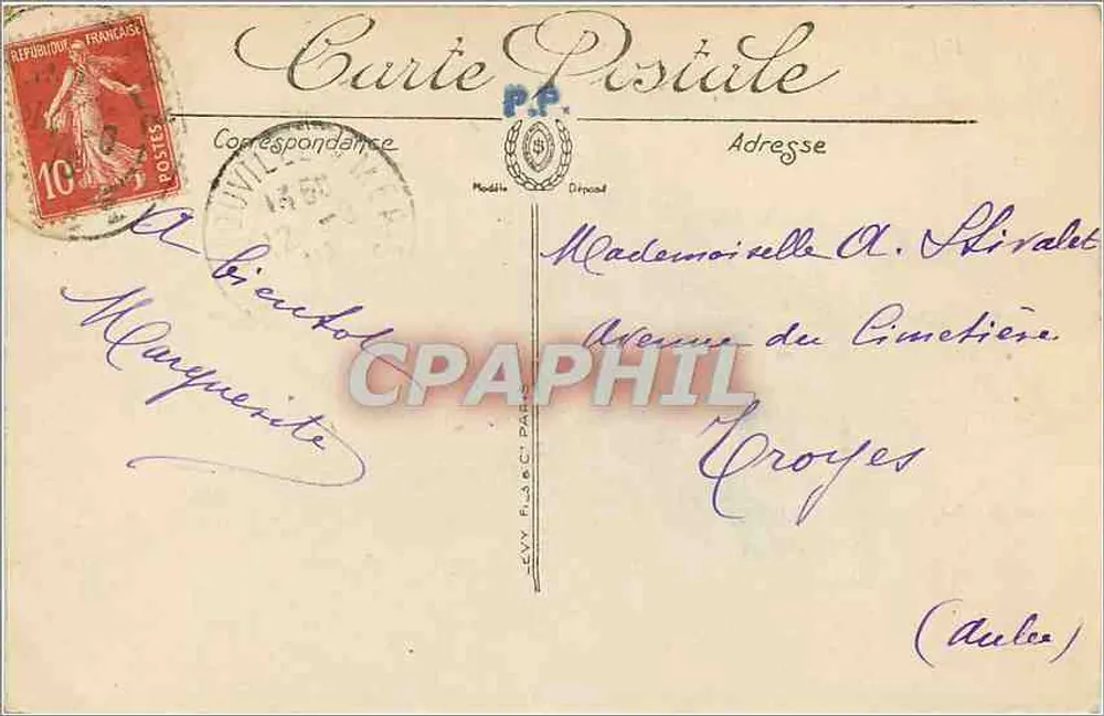 Trouville — Un groupe de Villas — Li - Verso