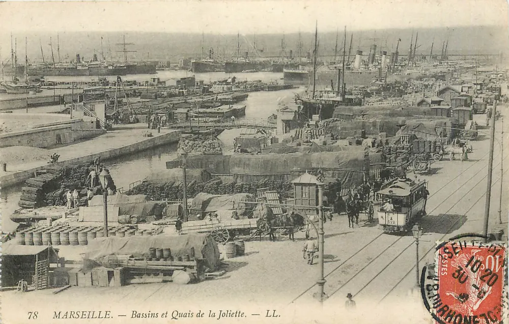 Marseille — Bassins et Quais de la Joliette — LL. n°78 - Vorderseite