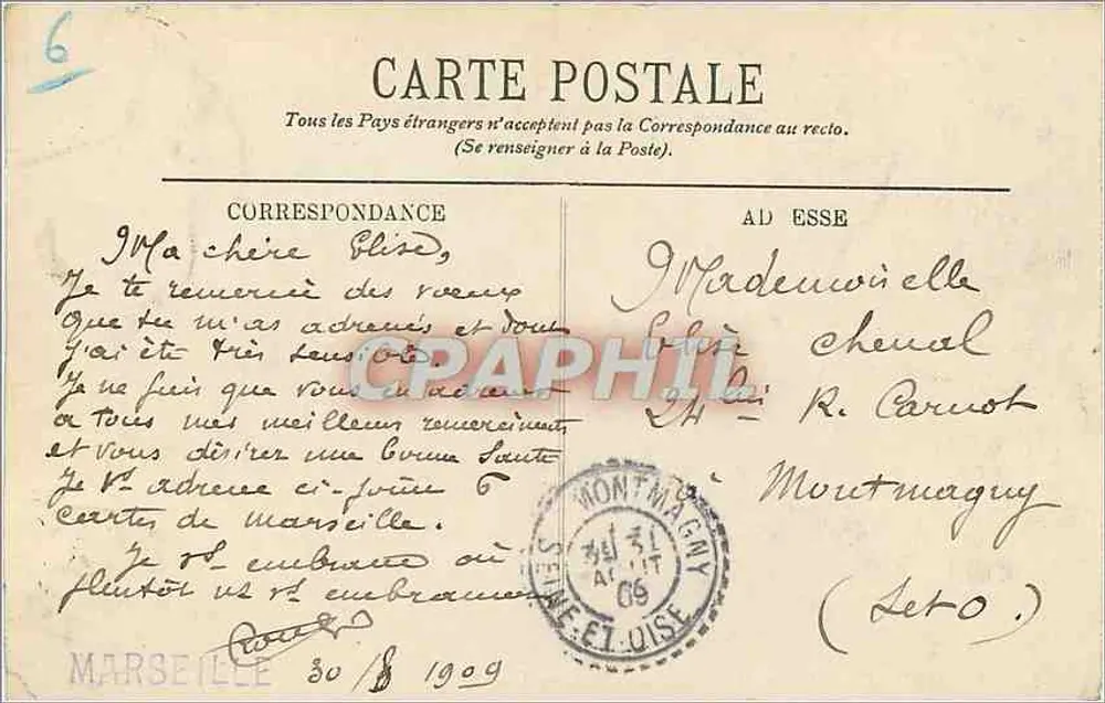 Marseille — Bassins et Quais de la Joliette — LL. n°78 - Rückseite