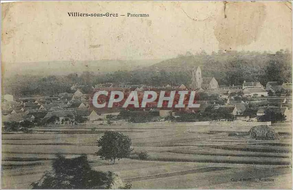 Villiers-sous-Grez — Panorama — Che & Haffail, Nemours - Front
