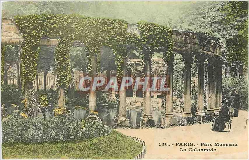 Parijs - Parc Monceau - De Colonnade - Voorkant