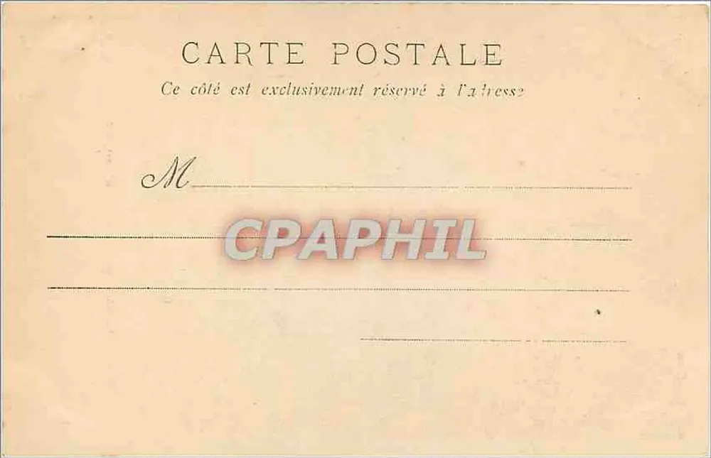 Paris — Cachoeira do parque de Montsouris — G. P. - Verso