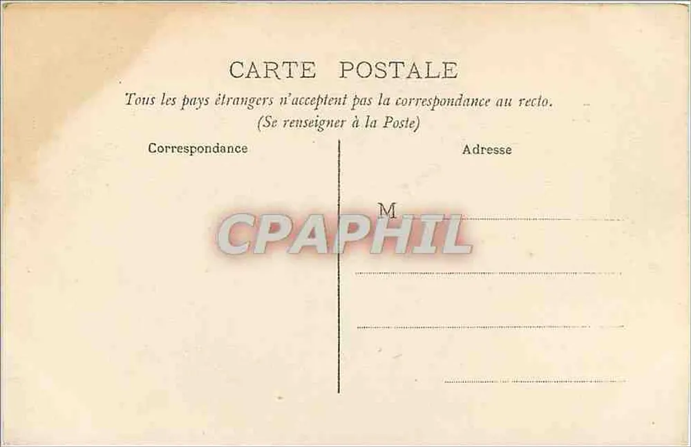 Orléans — Intérieur de l'Église Saint-Donatien — Édition T. L. n° 537 - Verso