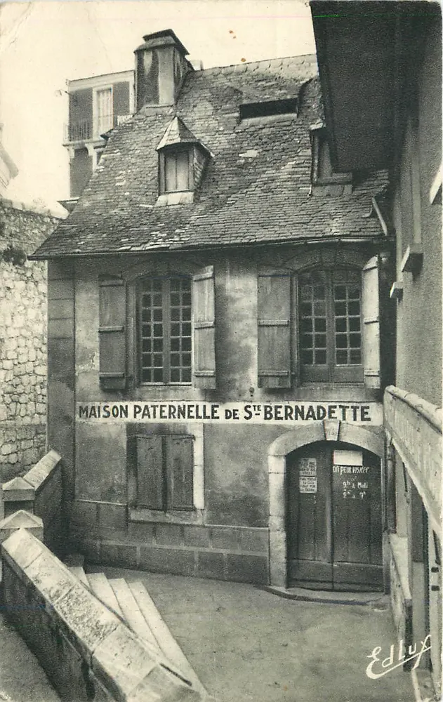 Paternalische Wohnung von Sainte Bernadette — Lourdes — Edlux-Ausgabe - Vorderseite