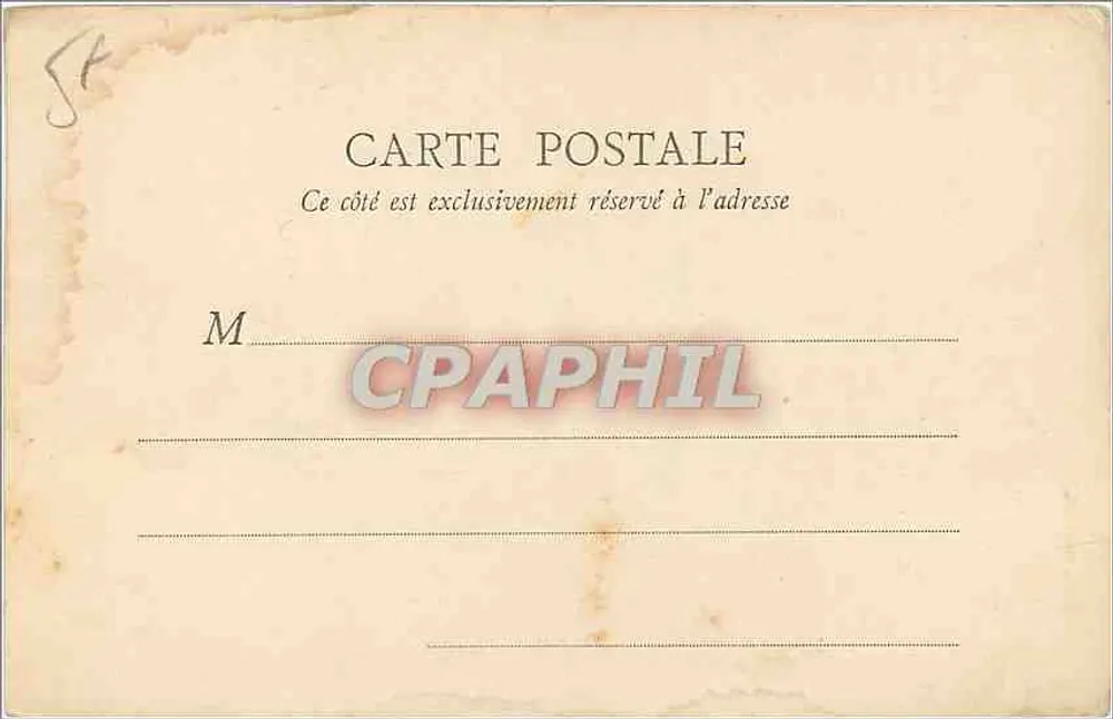 Stadthaus - Großer Speisesaal — Paris — B.P. Rival, n°93 - Rückseite