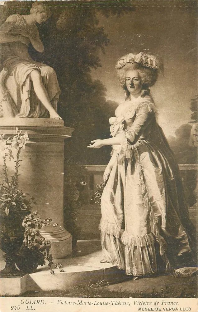 Victoire-Marie-Louise-Thérèse, Victoire de France — Musée de Versailles — Édition GUIARD n°245 LL - Recto