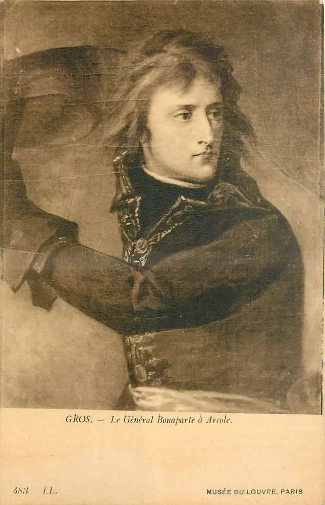Il Generale Bonaparte ad Arcole — Gros — Museo del Louvre, Parigi - Recto