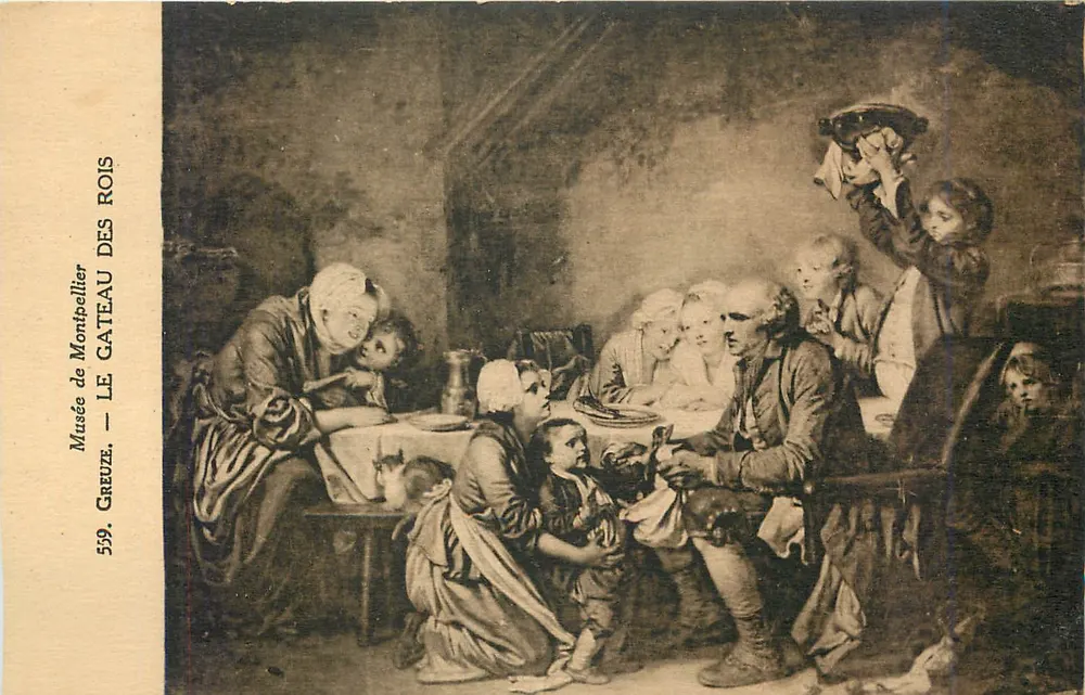 O Bolo dos Reis — Museu de Montbéliard - Frente