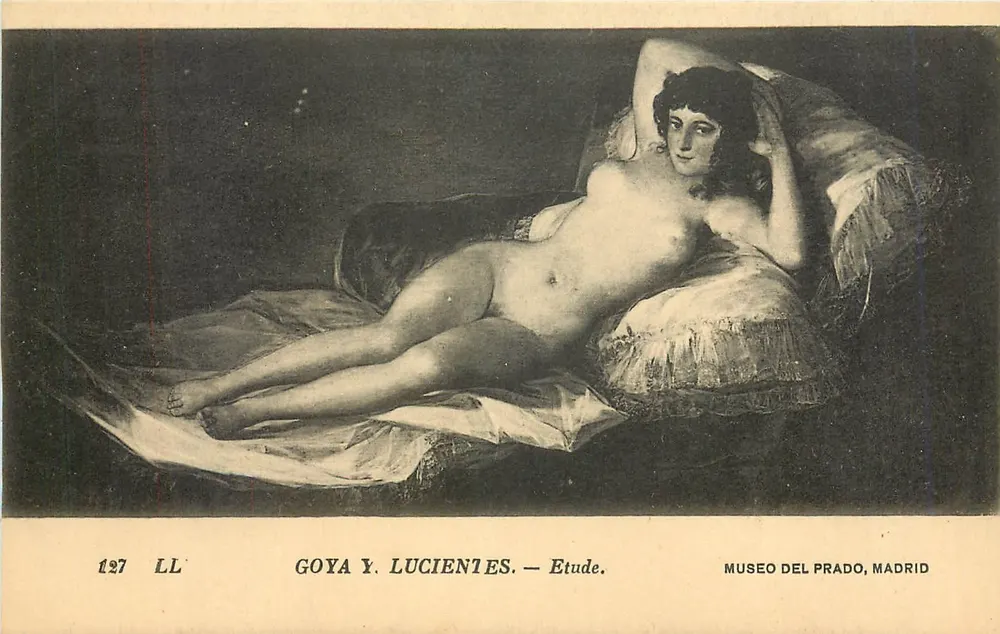 Étude — Goya y Lucientes — Musée du Prado, Madrid - Recto