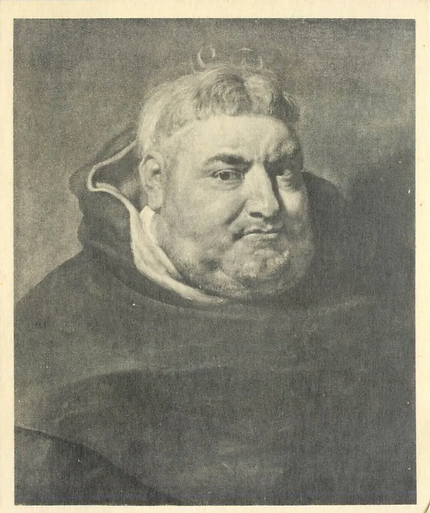 Retrato de um dominicano — Statens Museum for Kunst, Copenhague — número de série não visível - Frente