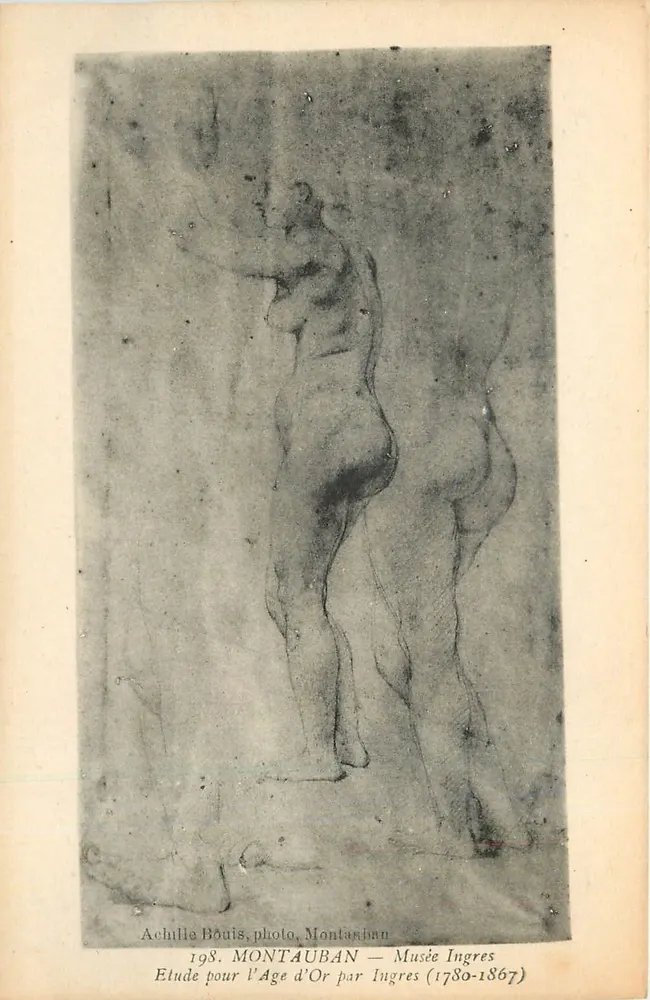 Studie für das Goldene Zeitalter von Ingres — Musée d'Ingres, Montauban — Foto Achille Bouis - Vorderseite