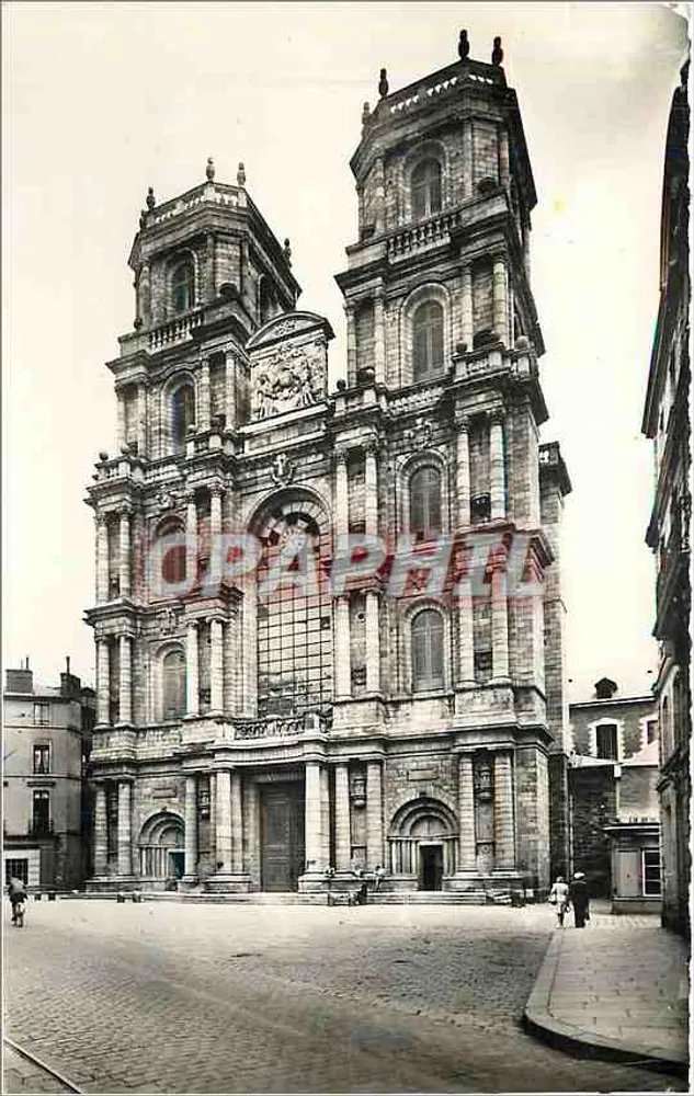 Rennes (Ille-et-Vilaine) — Catedral — Edição fotográfica do Centro Turístico do Oeste - Frente