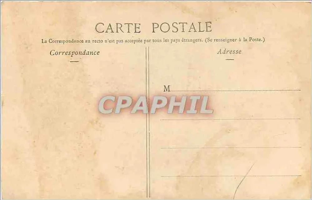 Bordeaux — De Zuidstation (Vertrek) — uitgever niet zichtbaar - Achterkant