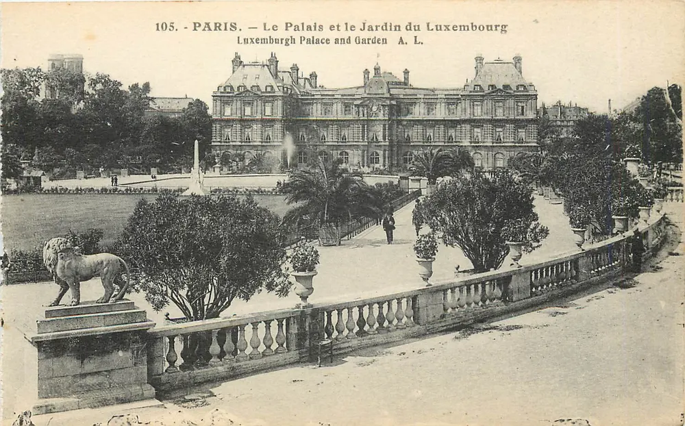 Paris — Le Palais et le Jardin du Luxembourg — A. L. - Vorderseite