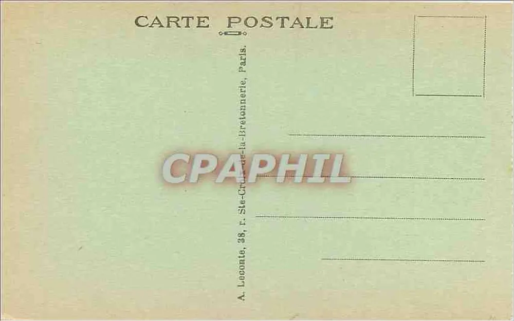 Paris - Place de la Bastille und Säule von Juli — A. L. - Rückseite
