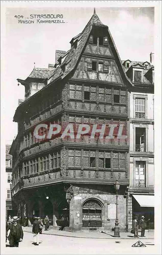 Strasbourg — Kammerzell House — publisher C.A.A. - Front