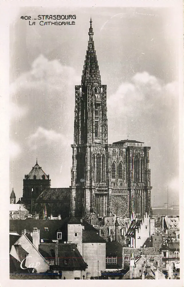 Strasbourg — A Catedral — Editor Cap, n° 402 - Frente