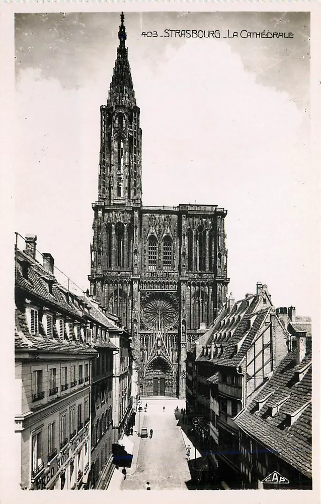 Strasbourg - A Catedral — Fred Roth, n° 403 - Frente