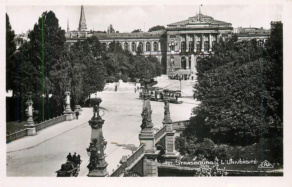 Strasbourg — A Universidade — CAA n°421 - Frente