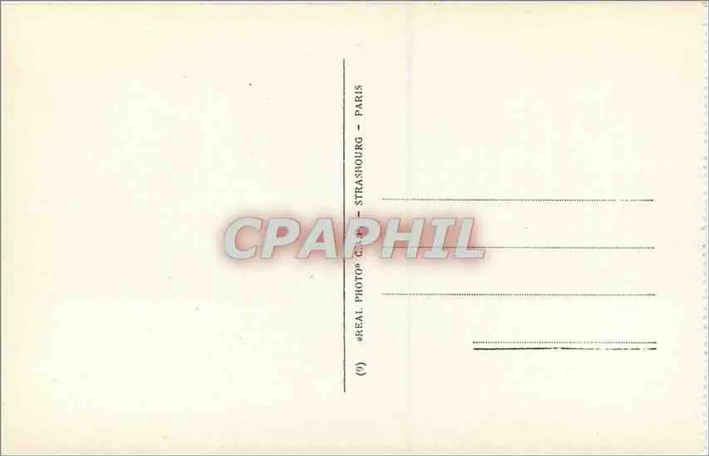 Strasbourg — A Universidade — CAA n°421 - Verso