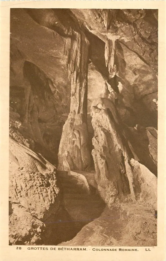 Jaskinie Bétharram — Kolumnada Rzymska — LL n°28 - Awers