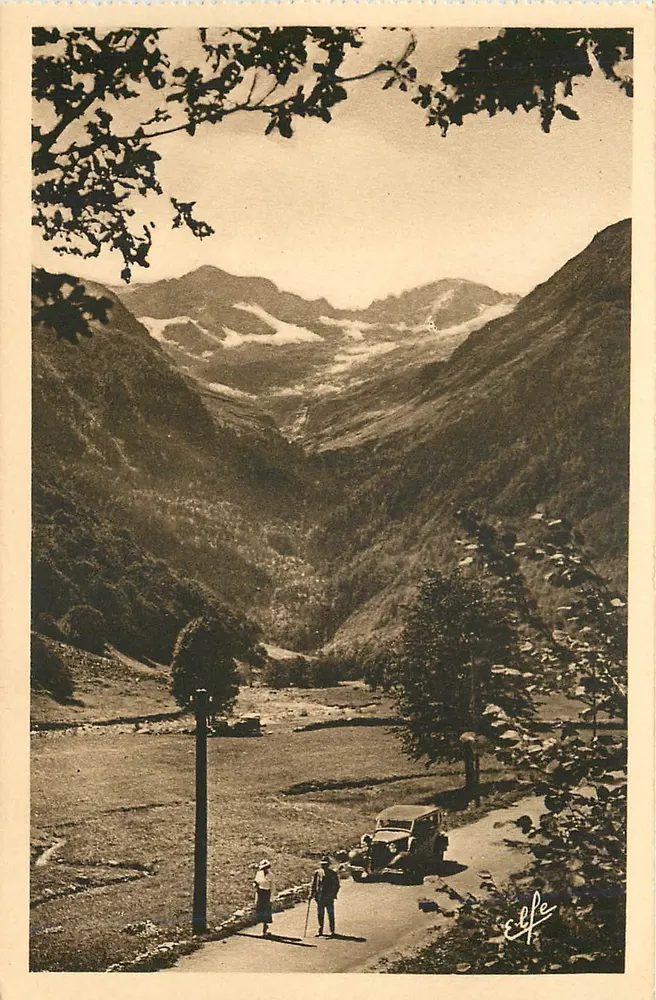 Gipfel und Gletscher von Cramiques — Luchon — Pyrénées-Océan — Verlag Labouche, Toulouse, Nr. 92 - Vorderseite